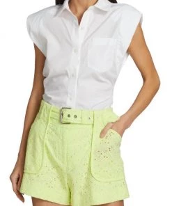 Derek Lam 10 Crosby Ivy Button-Front Shirt -HERMÈS And Derek Lam 10 Crosby Sales unnamed file 892