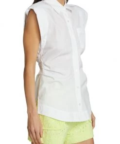Derek Lam 10 Crosby Ivy Button-Front Shirt -HERMÈS And Derek Lam 10 Crosby Sales unnamed file 893