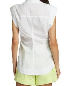 Derek Lam 10 Crosby Ivy Button-Front Shirt -HERMÈS And Derek Lam 10 Crosby Sales unnamed file 894