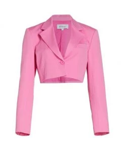 Derek Lam 10 Crosby Courtney Cropped Single-Breasted Blazer