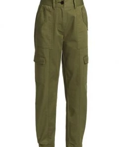 Derek Lam 10 Crosby Elian Mid-Rise Stretch Utility Pants Black -HERMÈS And Derek Lam 10 Crosby Sales unnamed file 933