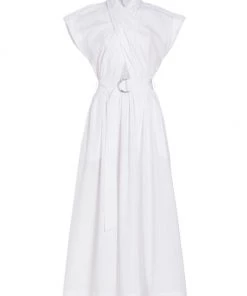 Derek Lam 10 Crosby Celeste Wrap Dress White 9 Derek Lam 10 Crosby Celeste Wrap Dress White -HERMÈS And Derek Lam 10 Crosby Sales unnamed file 951