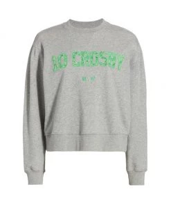 Derek Lam 10 Crosby Ayla Embroidered Sweatshirt