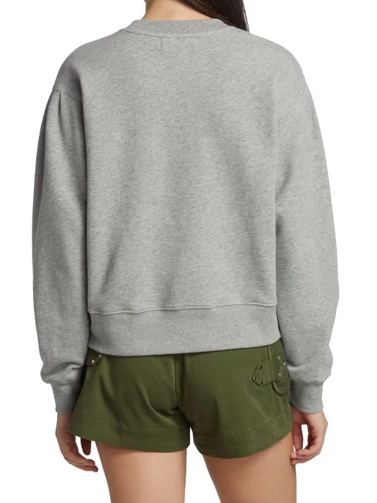 Derek Lam 10 Crosby Ayla Embroidered Sweatshirt 7 Derek Lam 10 Crosby Ayla Embroidered Sweatshirt - Image 5