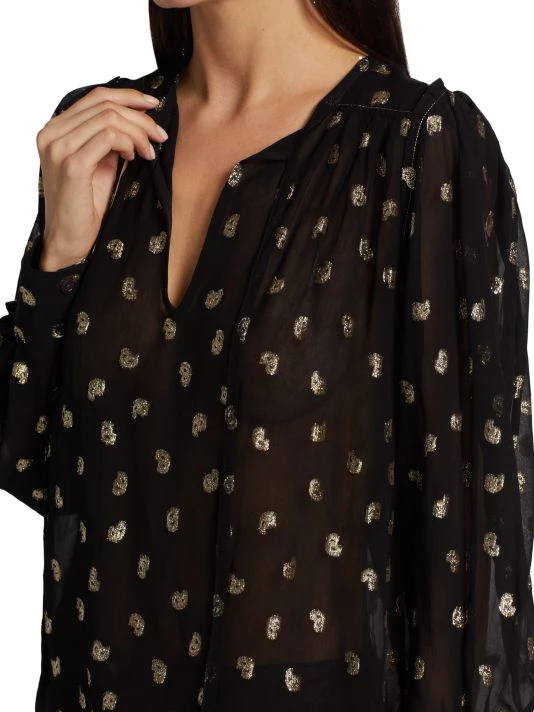 Derek Lam 10 Crosby Ellie Puff-Sleeve Blouse 8 Derek Lam 10 Crosby Ellie Puff-Sleeve Blouse - Image 6