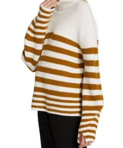 Derek Lam 10 Crosby Gracelynn Striped Mockneck Sweater -HERMÈS And Derek Lam 10 Crosby Sales unnamed file 984