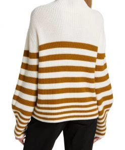 Derek Lam 10 Crosby Gracelynn Striped Mockneck Sweater -HERMÈS And Derek Lam 10 Crosby Sales unnamed file 985