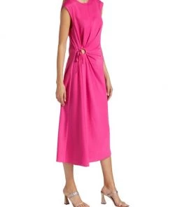 Derek Lam 10 Crosby Alba Keyhole Midi-Dress -HERMÈS And Derek Lam 10 Crosby Sales unnamed file 991